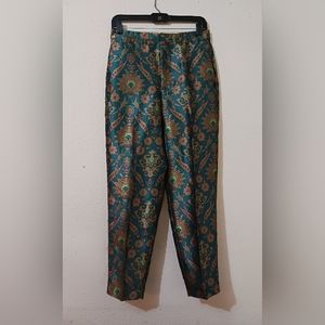 Anthropologie Maeve Pants Womens Small Satin